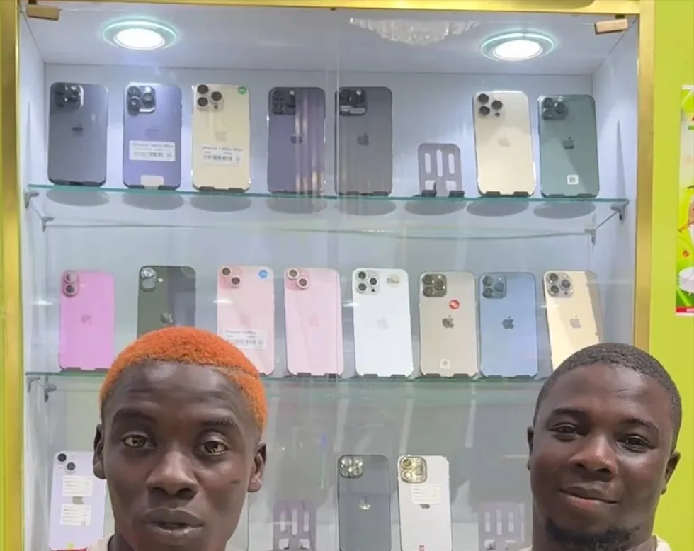 Picford with Apple Gambia in store